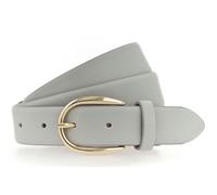 Vanzetti 30mm Leather Belt W95 Light Grey - kürzbar