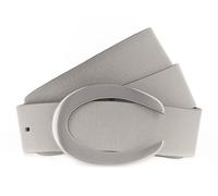 Vanzetti 33mm Leather Belt W75 Light Grey