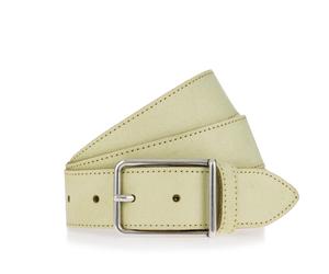Vanzetti - 35 mm Ledergürtel hellgelb | 2026-13n3w 23.03.2026-30.03.2 - Gr. - 100
