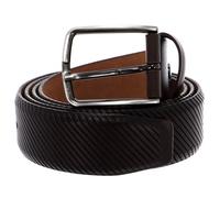 Vanzetti 35mm Leather Belt W110 Dark Brown - kürzbar