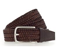Vanzetti Braided Men's Belt 35 mm W95 Dark Brown