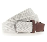 Vanzetti Braided Women's Belt W105 Cream White
