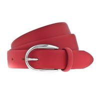 Vanzetti Classics 30mm Cambered Leather Belt W80 Red