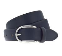 Vanzetti Classics 30mm Cambered Leather Belt W90 Nightblue