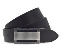 Vanzetti Classics 35mm Full Leather Belt W110 Black - kürzbar