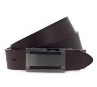 Vanzetti Classics 35mm Full Leather Belt W80 Dark Brown - kürzbar