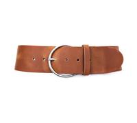 Vanzetti Hollywood Boulevard 60mm Round Leather Belt W100 Cognac