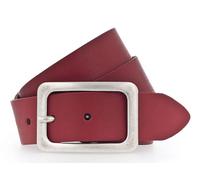 Vanzetti Damen Leder Gürtel Belt Ledergürtel Damengürtel Rot 35 mm (105)