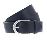 Vanzetti Damen Leder Gürtel Damengürtel Vollrindleder marine 35 mm (90 cm)