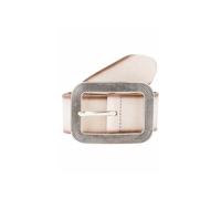 Vanzetti Gürtel V3804A6309 Veloursleder mit Airbrushkanten dunkle Vanille Damen 40 mm 90 cm