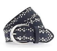 VANZETTI Damen Ledergürtel Made in Germany dunkelblau 100