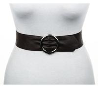Vanzetti - * Damengürtel in 50 mm * Verschluss zum Durchschlingen in glänzendem Silber * femininer und elega... dunkelbraun | 2026-06nos ...