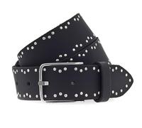 Vanzetti Denim Love 35mm Full Leather Belt W90 Black