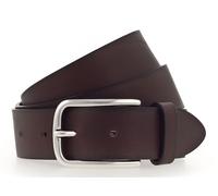 Vanzetti Denim Love 35mm Full Leather Belt W90 Dark Brown