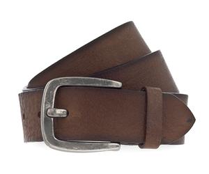 Vanzetti Denim Love 40mm Full Leather Belt W100 Dark Brown - kürzbar