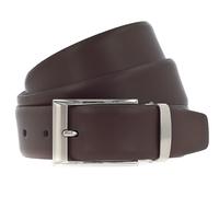 Vanzetti Dresscode: Business 35mm Cambered Belt W80 Dark Brown - kürzbar