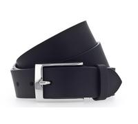 Vanzetti Dresscode: Business 35mm Full Leather Belt W105 Black - kürzbar