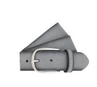 Vanzetti - * Echtleder-Damengürtel in 40 mm * mit dunkler Airbrushkante verziert * sportiver und richtungsge... hellgrau - Gr. - 100