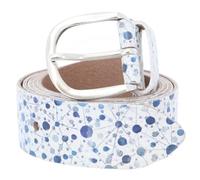Vanzetti Genuine Beauty 35mm Belt W110 White/Blue
