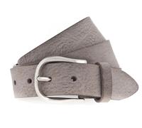 Vanzetti Genuine Beauty 35mm Full Leather Belt W75 Mouse Gray