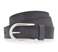 Vanzetti Gürtel Damen Leder Belt Ledergürtel Damengürtel 30 mm (Dunkelgrau, 90)