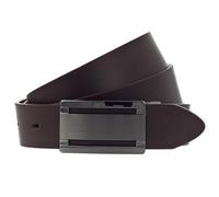 Vanzetti Classics 35mm Full Leather Belt W100 Dark Brown - kürzbar