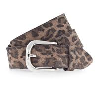 Vanzetti Animal Scouting 35mm Leather Belt W75 Taupe / Brown