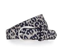 Vanzetti Gürtel Leder 80 cm grau