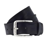 Vanzetti Denim Love 40mm Full Leather Belt W85 Black - kürzbar