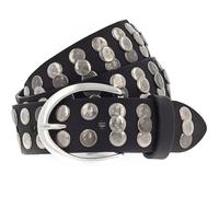 Vanzetti Hollywood Boulevard 35mm Full Leather Belt W80 Black