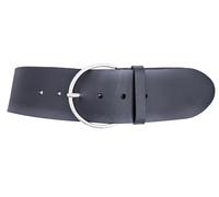 Vanzetti Hollywood Boulevard 60mm Round Leather Belt W105 Black