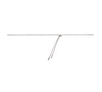 Vanzetti 3 mm Gürtel Nickel glänzend - OS