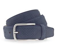 Vanzetti Gürtel Leder 110 cm blau