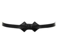 Vanzetti Leder Gürtel 15mm Metallic Bow Belt W80 Black Metallic schwarz