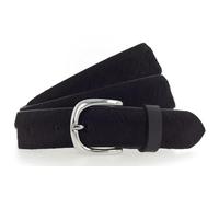 Vanzetti Animal Scouting 30mm Cambered Cow Fur Leather Belt W95 Black - kürzbar
