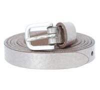 Vanzetti Leder Gürtel Chain Reaction 15mm Metallic Belt W110 Platinumgold Metallic goldfarben