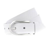 Vanzetti Leder Gürtel Classics 30mm Leather Belt W85 White weiß