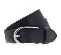 Vanzetti Leder Gürtel Glitter Radiance 30mm Metallic Belt W110 Black Metallic schwarz