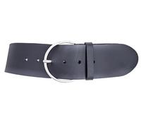Vanzetti Hollywood Boulevard 60mm Round Leather Belt W105 Black