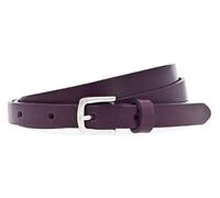 Vanzetti Leder Gürtel Neon Booster 15mm Full Leather Belt W100 Dark Purple beere