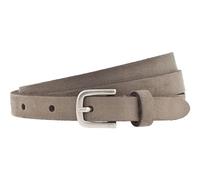 Vanzetti Leder Gürtel Taillengürtel Slim Velours Belt W100 Taupe