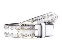 Vanzetti Nietengürtel Leder offwhite (V5978A6492-75-0110)