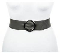Vanzetti - Taillengürtel mit Metallschließe grau - Gr. - L