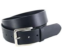 Vanzetti Unisex Gürtel V4511 Black Ledergürtel Fashion Gürtel Schwarz 110 Zentimeter