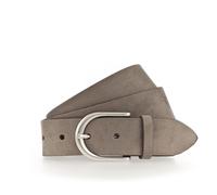 Vanzetti - * Velours-Damengürtel in 35 mm * schlichte Dornschließe in glänzendem Silber * femininer und modi... taupe | 2026-04nos 19.01...., 80