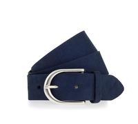 Vanzetti - Veloursgürtel blau - Gr. - 85