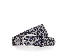 Vanzetti Gürtel Leder 90 cm grau