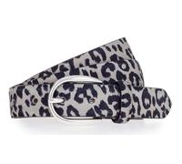 Vanzetti Gürtel Leder 90 cm grau