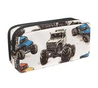 VAPOKF Federmäppchen, Federmäppchen, Schüler-Schreibwaren-Tasche für Teenager, Jungen, Mädchen, Schule, Bürobedarf - Vintage Monster Cars, multi, 2.3x8.2x3.9in/6x21x10cm, Taschen-Organizer