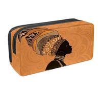 VAPOKF Federmäppchen Mäppchen, Artikeltasche pa für Teenager Mädchen, Schulbüro - afroamerikanische Mädchen, multi, 2.3x8.2x3.9in/6x21x10cm, Taschenorganizer, multi, 2.3x8.2x3.9in/6x21x10cm,